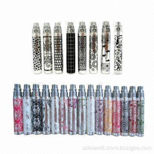 Compatible All Atomizers of eGo Series and Battery Capacity for 650, 900, 1,100, 1,300mAh Available